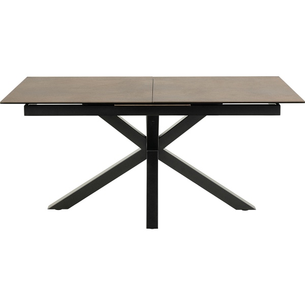 Stół Heaven 168/210cm brązowy/czarny - ACTONA